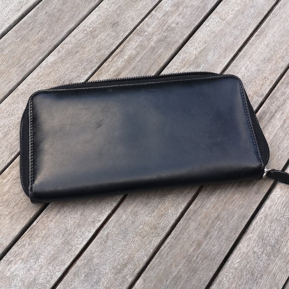 Bugatti leather wallet/passport holder